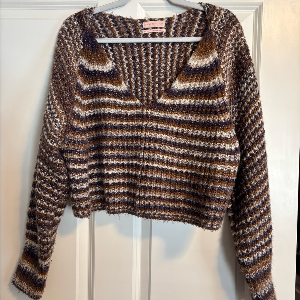 Urban Outfitters Multicolor V-Neck Sweater